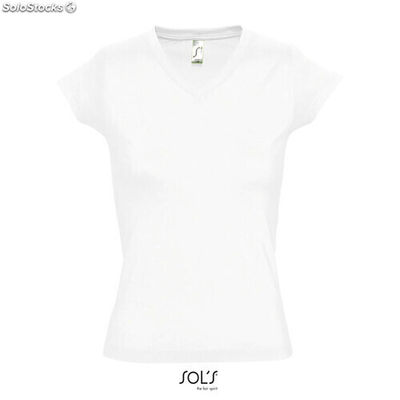 Moon women t-shirt 150g Blanc s MIS11388-wh-s