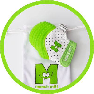 Mordedera para bebé Munch Mitt Guante de Dentición - Foto 5