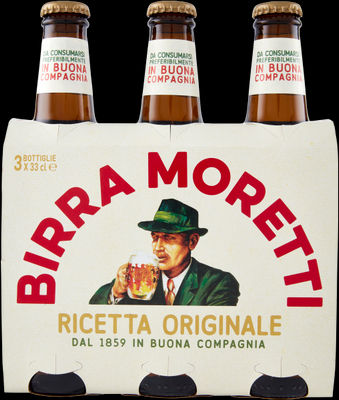 Moretti birra 330ML X3