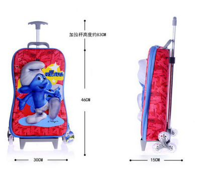 Morrales escolares plástico EVA bolsos Trolley por mayor fabricante China - Foto 2