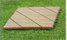 Mosaico e réguas para pavimento em deck composito - Foto 2