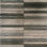 Mosaico madera tiras gris y antracita - 1