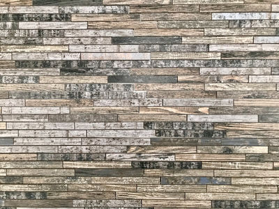 Mosaico muro madera vintage - Foto 4