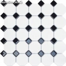 Mosaico oxford black 1ª 29.5x29.5