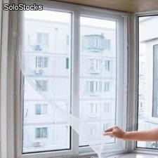 Mosquitera con velcro para ventanas