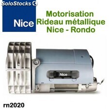 Moteur nice rondo - RN2040 grille et rideau metallique