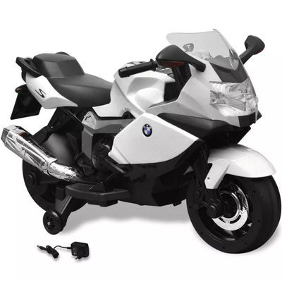 Moto électrique BMW 283 blanc 6 V pour enfant