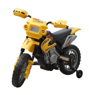 Moto elétrica infantil amarelha
