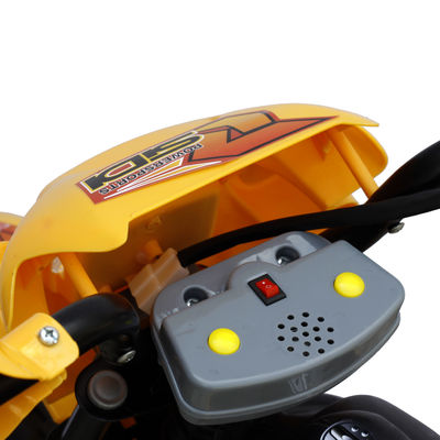 Moto elétrica infantil amarelha - Foto 3