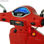 Moto Vespa Roja Eléctrica para Niños - 4