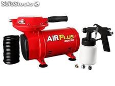 Motocompressor de ar + kit de acessórios para pintura e pulverização - 127v