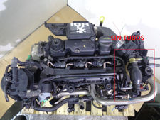 Motor completo / 8HZ / 1112019 / 10FD62 / 4448920 para peugeot 206 berlina 1.4 h