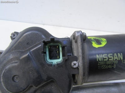 Motor limpador dianteiro nissan micra 12 g 8022CV 2003 / 28810AX700 / 39336 para - Foto 3
