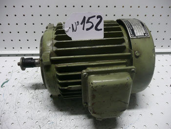 Motor trif. 0.75CV 1000 rpm brida B14 220/380V pact MS802-6 B14 usado nº 152
