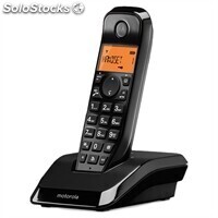 Motorola S1201 Telefono dect Negro