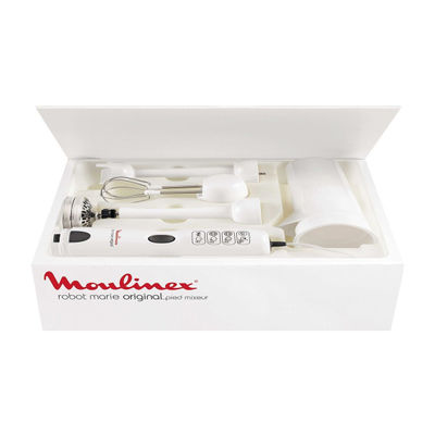 Moulinex ddg18110 Mixeur plongeant 450w blanc robot marie original - Photo 4