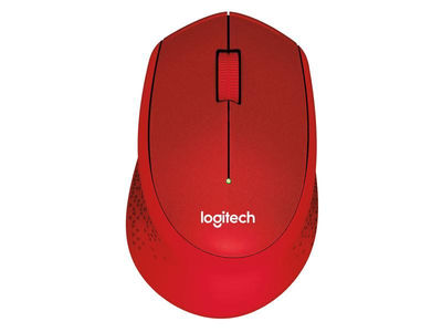 Mouse Logitech M330 Silent Plus Mouse Red 910-004911