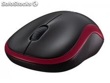 Mouse Logitech Wireless Mouse M185 Red 910-002240
