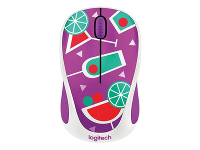 Mouse Logitech Wireless Mouse M238 - Party Collection (Cocktail) 910-004784