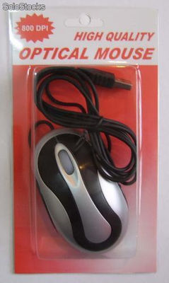 Mouse Óptico 800 DPI Modelo MS-2010 USB