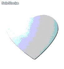 Mouse pad con forma de corazón para SUBLIMACIÓN
