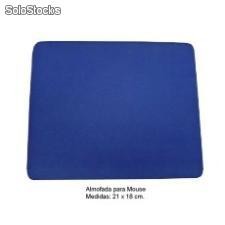 Mouse pad retangular azul