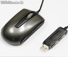 Mouse with built-in sd/tf card reader and usb hub