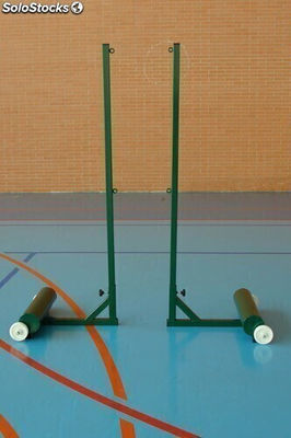 Movable Badminton Posts Set