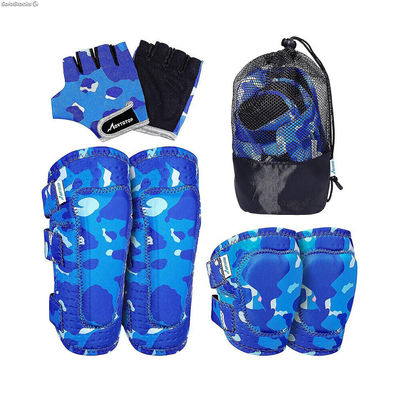 Movtotop Protective Gear Set Azul