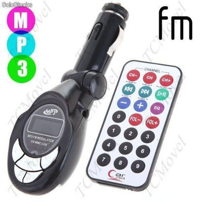 MP3 Modulador Transmissor sem fio para carro com Controle