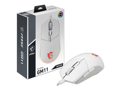 Msi Clutch GM11 Gaming Mouse White S12-0401950-cla
