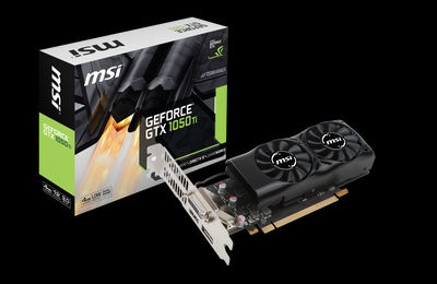 Msi GeForce gtx 1050 ti 4GT lp V809-2404R