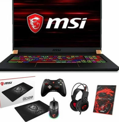 Msi GS75 Stealth 17.3&quot; 3ms fhd i7-10750H i9-10980HK rtx 2070 2080 Gaming Laptop