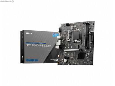 Msi pro B660M-e DDR4 - Mainboard - mATX 7D46-003R