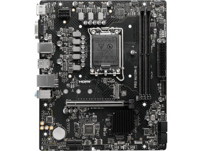 Msi pro H610M-e Intel Mainboard 7D48-019R