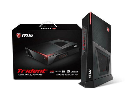 Msi Trident 3 8RC 093UK Compact Gaming pc i5-8400 8GB 1TB+128GB gtx 1060 6GB W10 - Foto 4