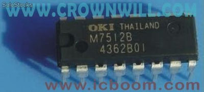 Msm7512b, oki Electronic Components, 1200 bps Half Duplex fsk Modem