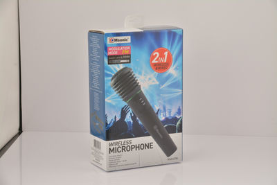 Msonic Mikrofon bezprzewodowy plastikowy - Zdjęcie 4