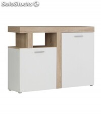 Mueble Aparador De Salón Jelani. 128,4x91,5x33,8 Cm. Diseño Nórdico Moderno