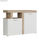 Mueble Aparador De Salón Jelani. 128,4x91,5x33,8 Cm. Diseño Nórdico Moderno - 1