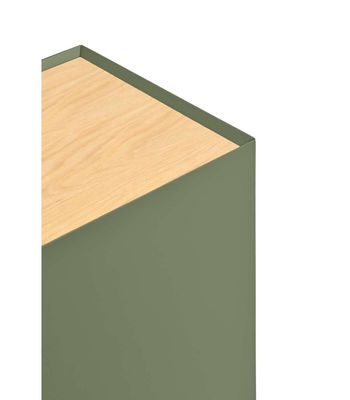 Mueble aparador para comedor modelo Arista 3 puertas acabado verde oliva, - Foto 2