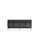 Mueble aparador para comedor modelo Blur 4 puertas acabado negro, 45cm(ancho) - 1