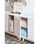 Mueble aparador para comedor modelo Corvo 1 puerta 6 cajones acabado crema, - Foto 3