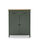 Mueble auxiliar 2 puertas 1 cajón Mariana acabado verde, 110 cm(alto) 90 - 1