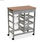 Mueble auxiliar de cocina multiusos, modelo kitchen (gris) - Sistemas David - 1