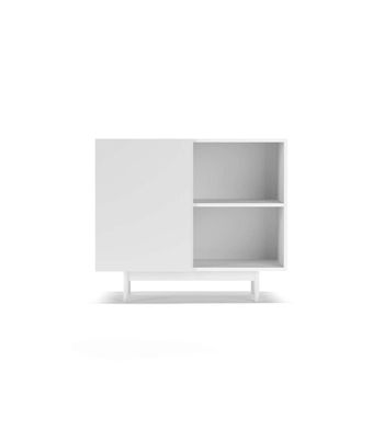 Mueble auxiliar modelo 601-2 acabado en blanco. 78 cm (alto) x 90 cm (ancho) x - Foto 3