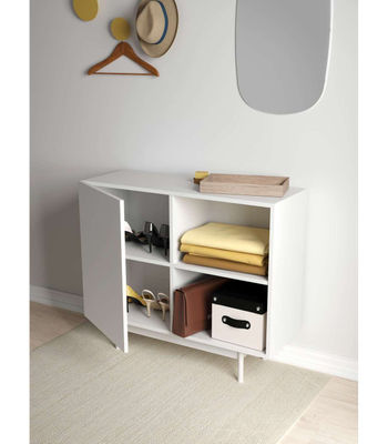 Mueble auxiliar modelo 601-2 acabado en blanco. 78 cm (alto) x 90 cm (ancho) x - Foto 4
