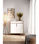 Mueble auxiliar/zapatero Md-507, 2 puertas 1 cajón en roble/blanco, 89cm(alto) - Foto 2