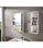 Mueble camerino Sulf de 2 puertas con espejo acabado blanco brillo, 65 - Foto 2