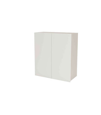 Mueble cocina alto con dos puertas en color blanco, 90 cm(alto)80 cm(ancho)35